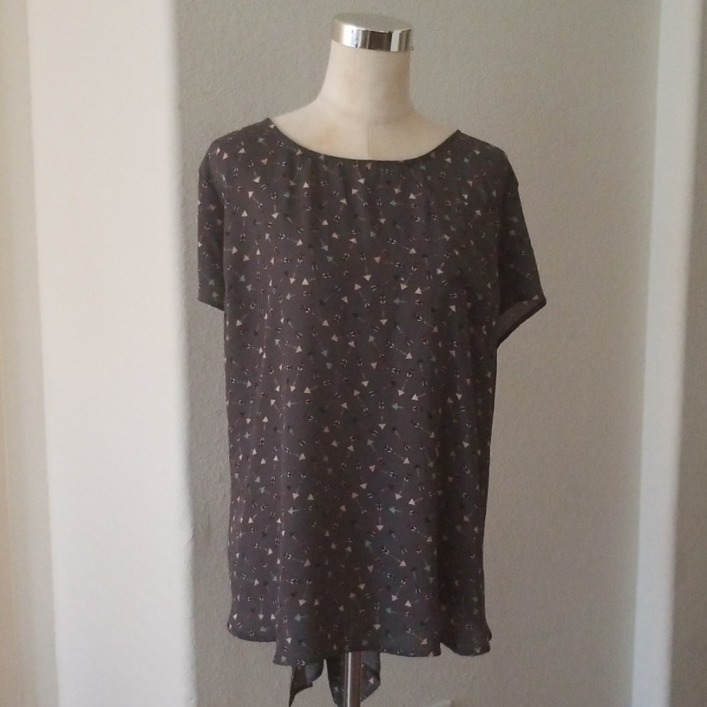 Flash Sale! Torrid Georgette Button Back Blouse